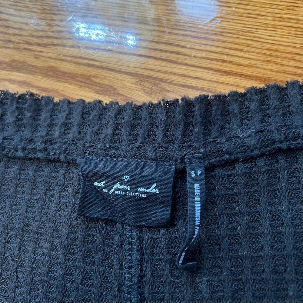 UO Out from Under Longsleeve Waffleknit Top - Picture 3 of 13
